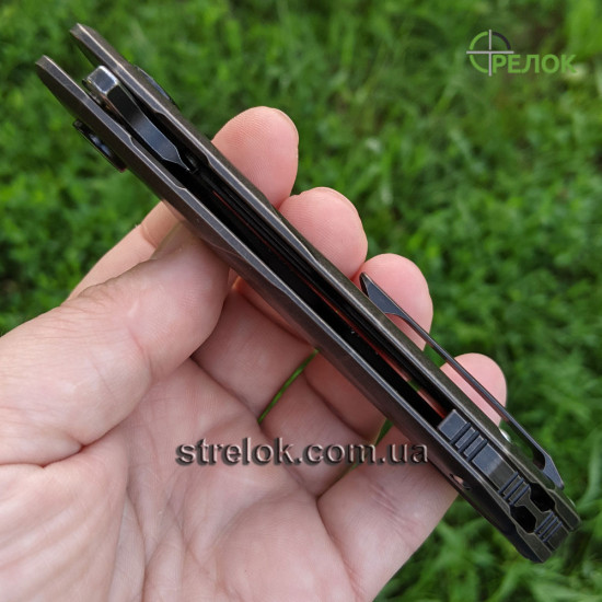 Ніж складний Bestech Knife STAR FIGHTER Black Bronze (BT1709D)