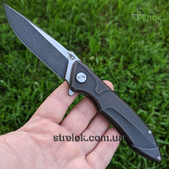 Ніж складний Bestech Knife STAR FIGHTER Black Bronze (BT1709D)