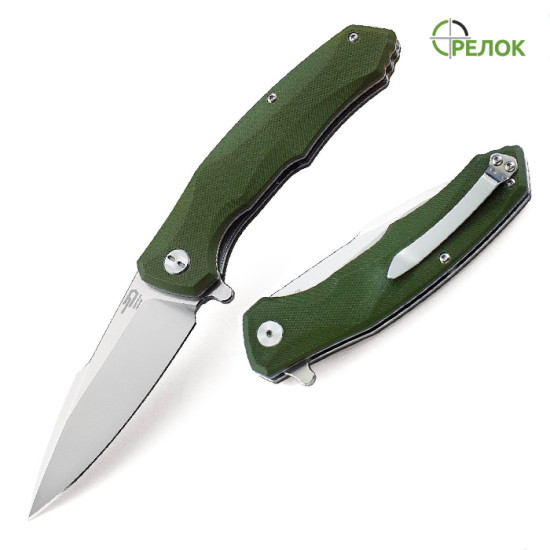 Нож складной Bestech Knife WARWOLF Army green