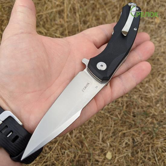 Нож складной Bestech Knife WARWOLF Black