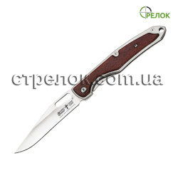 Нож складной E-102 (рукоять - металл, дерево)