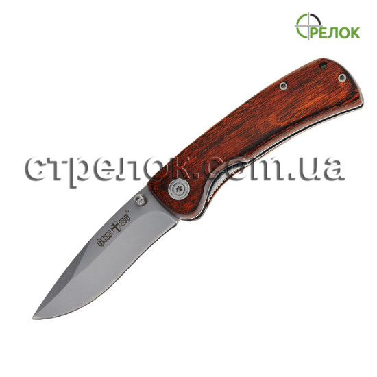 Нож складной GW 1274 B (рукоять - дерево) Нож складной GW 1274 B (рукоять - дерево)