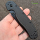 Нож складной Ontario RAT1 BS Black (полусеррейтор)