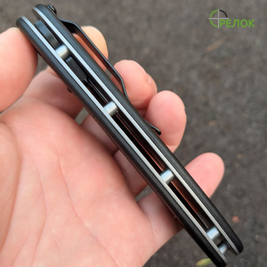 Нож складной Ontario RAT1 BS Black (полусеррейтор)