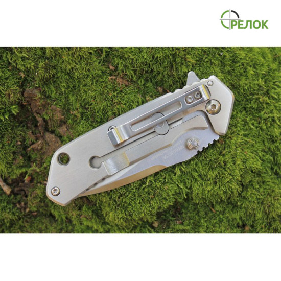 Нож складной Sunrenmu 7056LUC-SA (рукоять - металл)