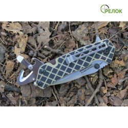 Нож складной Sunrenmu 7056LUF-GHV-T4 (рукоять - G10)