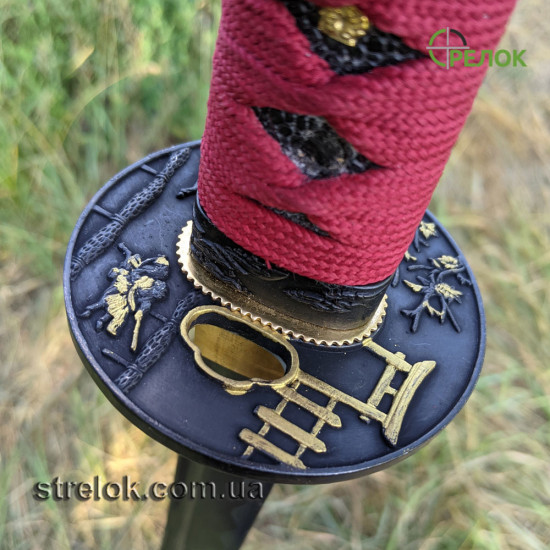 Самурайський меч катана Red Dragon Box