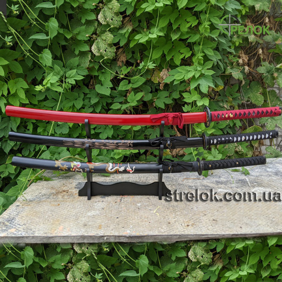 Набір з трьох самурайських мечів KATANA SET №1