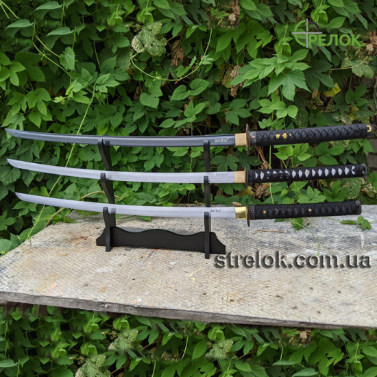 Набір з трьох самурайських мечів KATANA SET №2
