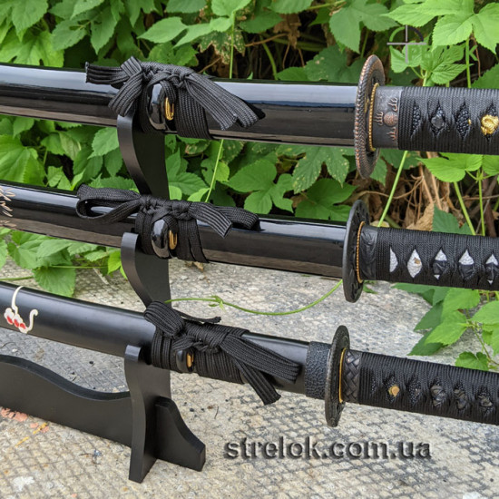 Набір з трьох самурайських мечів KATANA SET №2