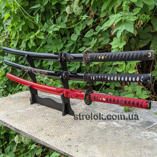 Набір з трьох самурайських мечів KATANA SET №3