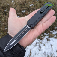 Ніж викидний GW170177-1 чорний (фронтальний викид клинка)