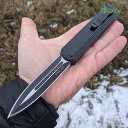 Ніж викидний GW170177-1 чорний (фронтальний викид клинка) Ніж викидний GW170177-1 чорний (фронтальний викид клинка)