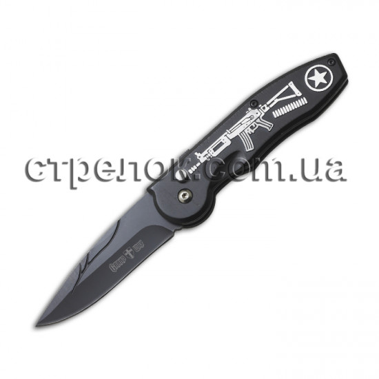 Нож выкидной GW 701 BB  (рукоять - металл)
