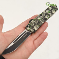 Нож выкидной Серый Шершень (фронтальный выброс)