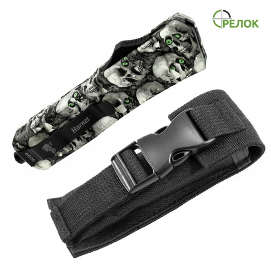 Нож выкидной Серый Шершень (фронтальный выброс)