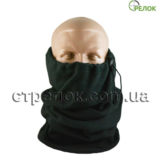 Бафф флисовый, черный