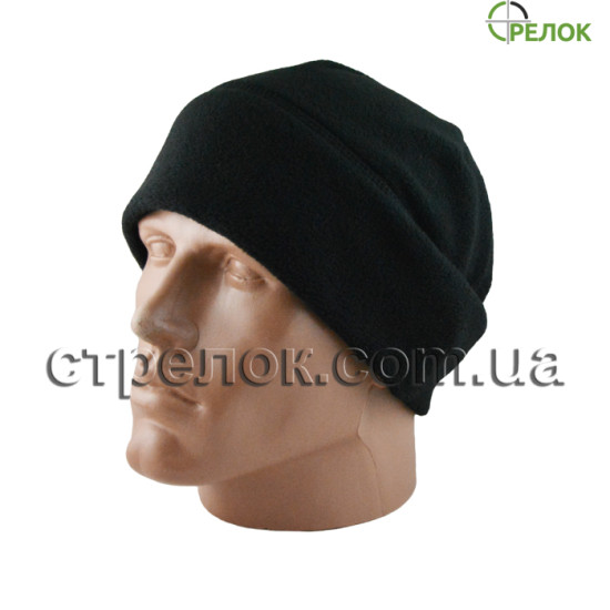 Шапка флисовая черная Шапка флисовая черная