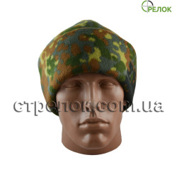 Шапка флисовая с отворотом, флектарн