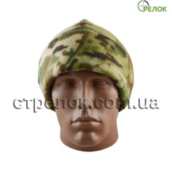 Шапка флисовая с отворотом, мультикам