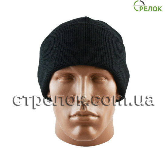 Шапка Reis с отворотом, черная