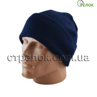 Шапка Reis с отворотом, синяя