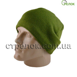 Шапка вязаная, олива (утепленная) Шапка вязаная, олива (утепленная)