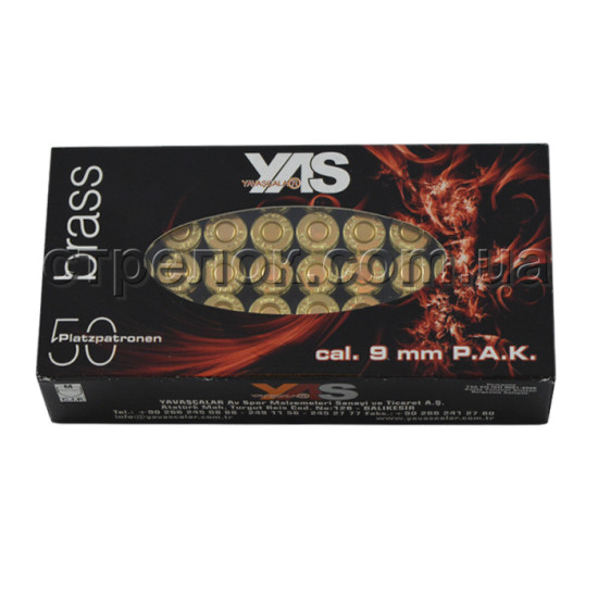 Патрон шумовой YAVASCALAR 9 mm