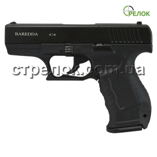 Пистолет стартовый Baredda C4 Black Пистолет стартовый Baredda C4 Black