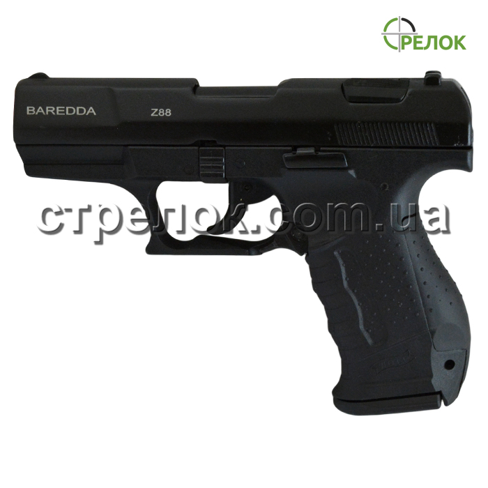 Пистолет стартовый Baredda Z88 Black