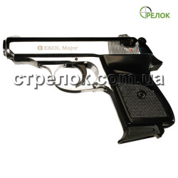 Пистолет стартовый Ekol Major хром