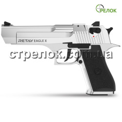 Пистолет стартовый Retay Eagle X Nickel