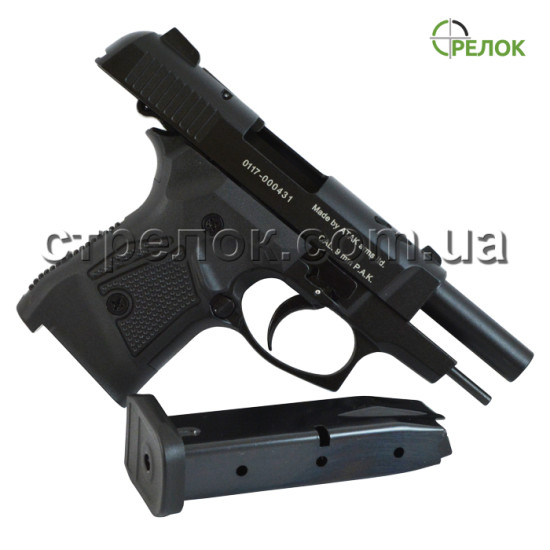 Пістолет стартовий Stalker 2914 Black Пістолет стартовий Stalker 2914 Black