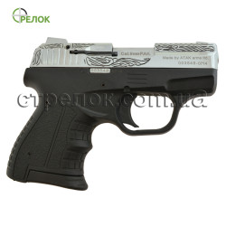 Пистолет стартовый Stalker M906 Chrome с гравировкой Пистолет стартовый Stalker M906 Chrome с гравировкой