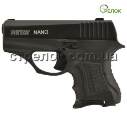 Пистолет стартовый Retay Nano 8 мм Black