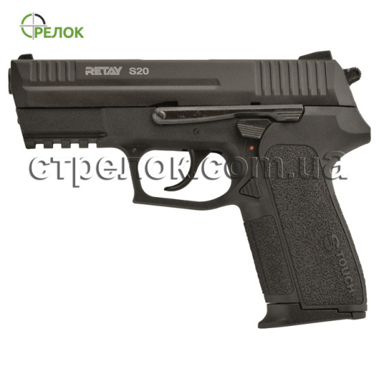 Пистолет стартовый Retay S20 Black