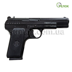 Пістолет стартовий ТТ SUR 33 black (ANSAR 1071) з додатковим магазином