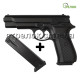 Пістолет стартовий SUR 1607 (ANSAR 571) з додатковим магазином