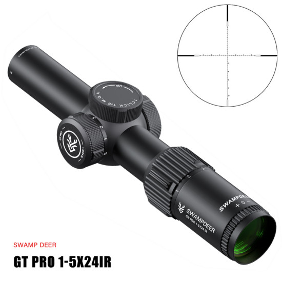 Оптичний приціл SWAMPDEER GT PRO 1-5X24 IR