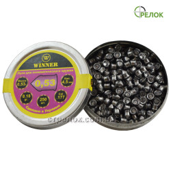 Пули Winner 0,53 г (250 шт) остроголовые Пули Winner 0,53 г (250 шт) остроголовые