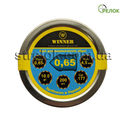 Пули Winner 0,65 г (200 шт) остроголовые Пули Winner 0,65 г (200 шт) остроголовые