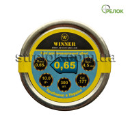 Пули Winner 0,65 г (300 шт) остроголовые