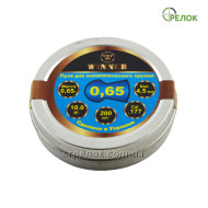 Пули Winner 0,65 г (200 шт) круглоголовые