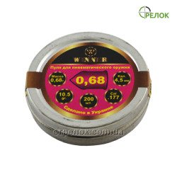 Пули Winner 0,68 г (200 шт) остроголовые
