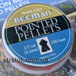 Кулі Beeman Pointed 4.5 мм 0.55 г 250 шт Кулі Beeman Pointed 4.5 мм 0.55 г 250 шт