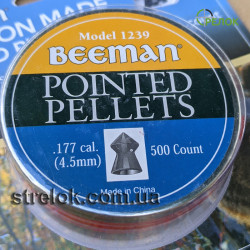 Кулі Beeman Pointed 4.5 мм 0.55 г 500 шт Кулі Beeman Pointed 4.5 мм 0.55 г 500 шт