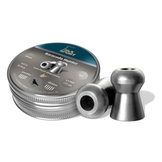 Пули H&N Baracuda Hunter 0,67 г 200 шт