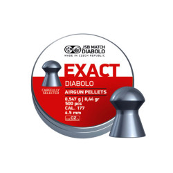 Пули JSB Diabolo Exact 0,547 г 500 шт Пули JSB Diabolo Exact 0,547 г 500 шт