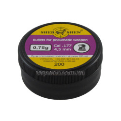 Пули Shershen 0,75 г 200 шт Пули Shershen 0,75 г 200 шт