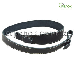 Ремень оружейный Феникс с тиснением №1, кожаный